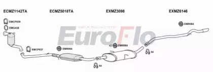 Система выпуска ОГ EuroFlo MZB1820D 6001A